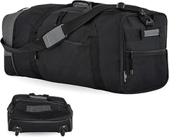 Travelers Club 32-inch Collapsible Expandable Travel Rolling Duffel Bag