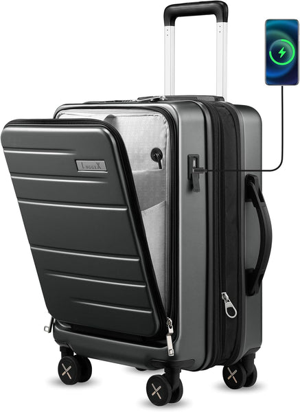 LUGGEX Carry On Luggage